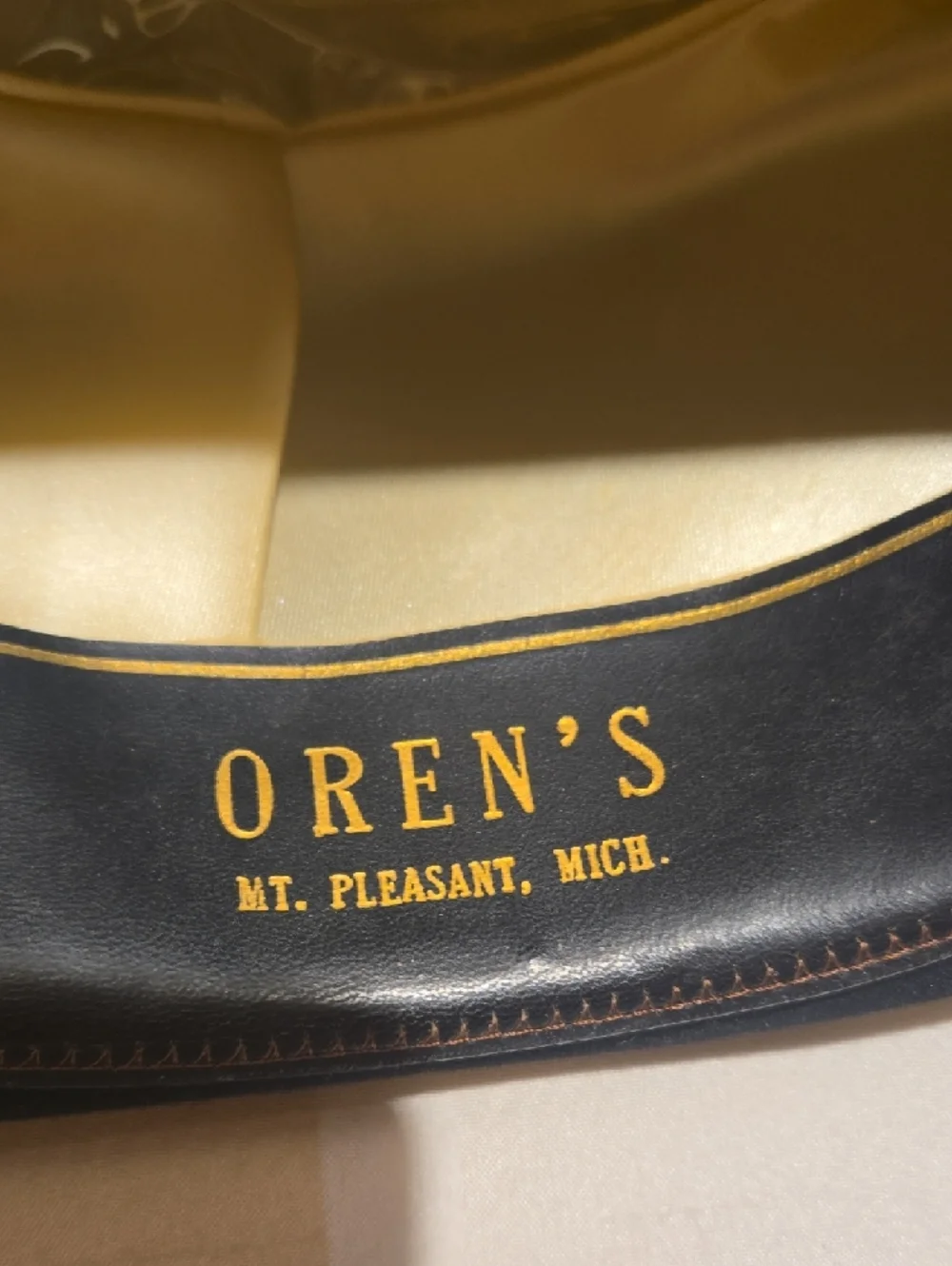 Men's Black Felt Bowler Hat with Ribbon Band - Picture 4 of 13